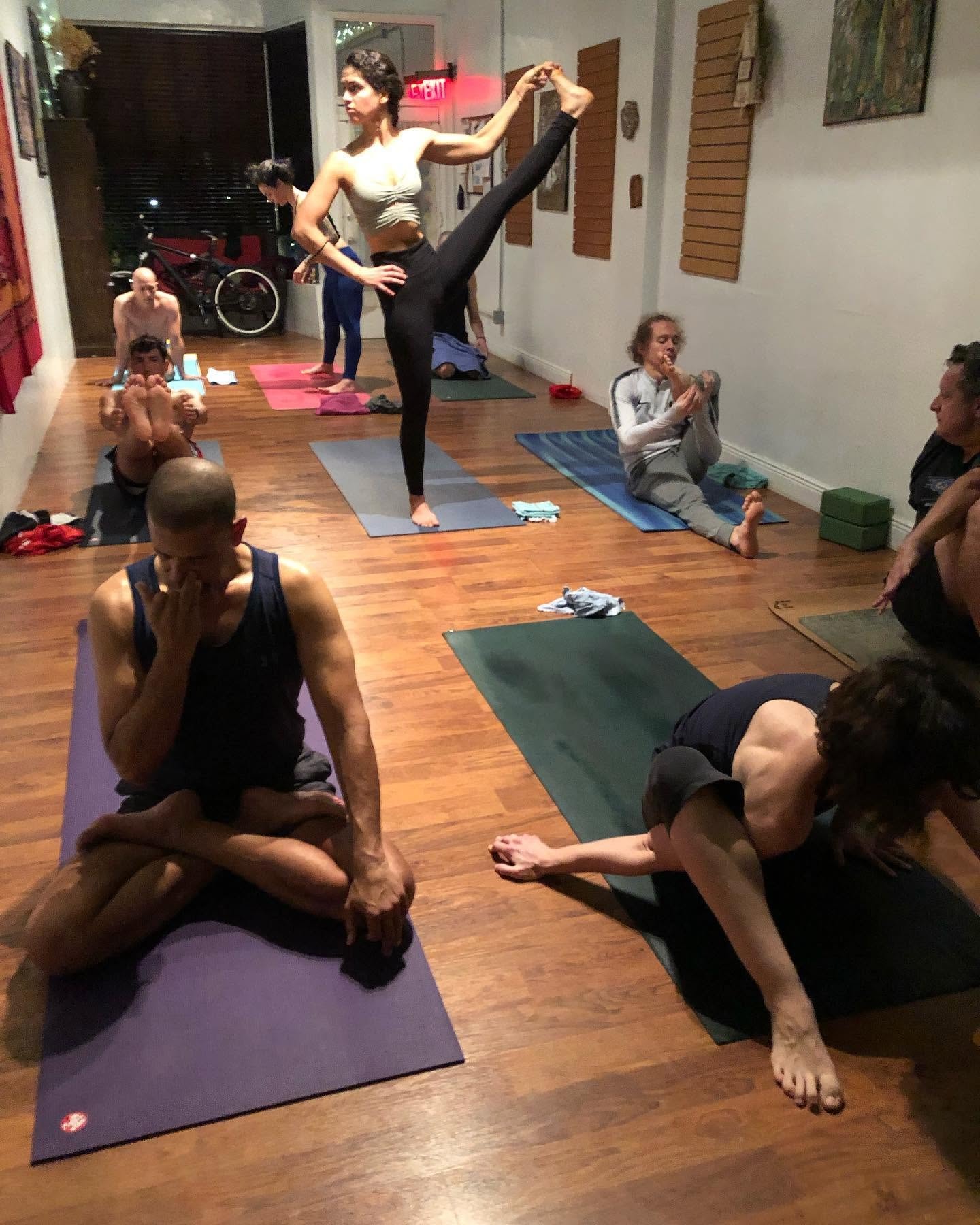 Yoga practice gallery image 3